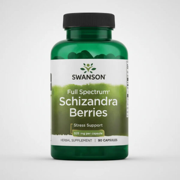 Swanson Schizandra Berries 525mg Suplemento