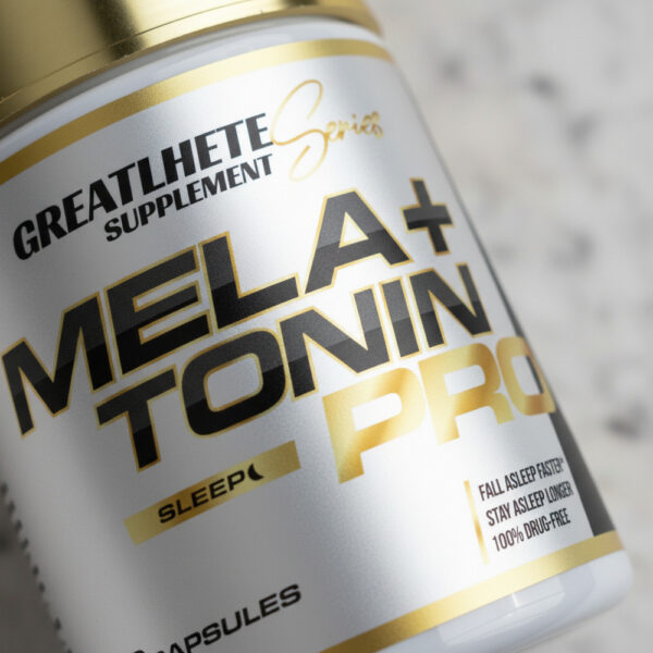Greatlhete Mela+Tonin Pro 60 Cápsulas Melatonina