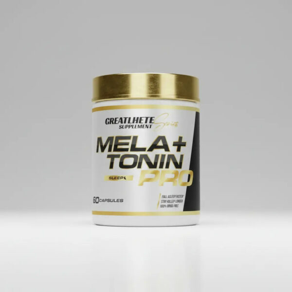 Greatlhete Mela+Tonin Pro 60 Cápsulas Melatonina