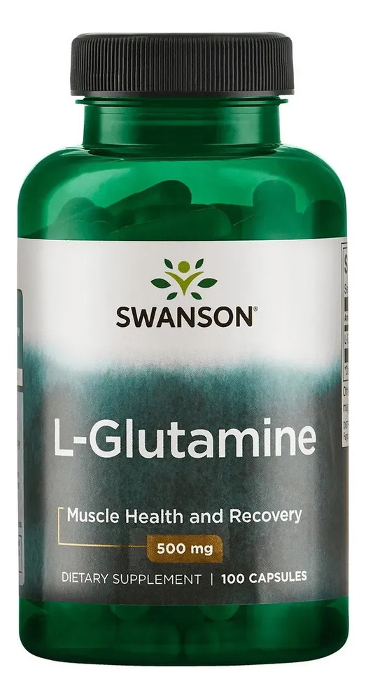Swanson L-Glutamine 500mg Suplemento
