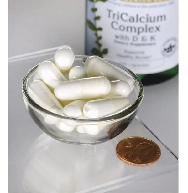 Swanson Calcium with Vitamins D&K Suplemento