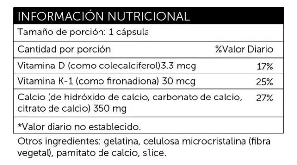 Swanson Calcium with Vitamins D&K Suplemento