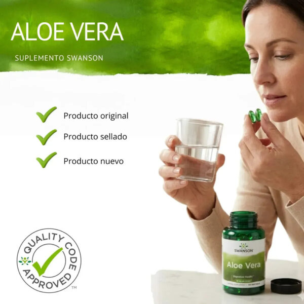 Swanson Aloe Vera Suplemento