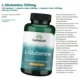 Swanson L-Glutamine 500mg Suplemento