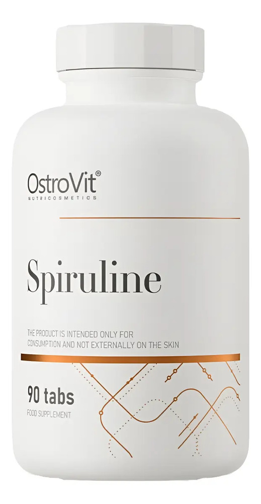 802945-MLA99932911193_112025 OstroVit Spirulina Suplemento 43g 90 Caps