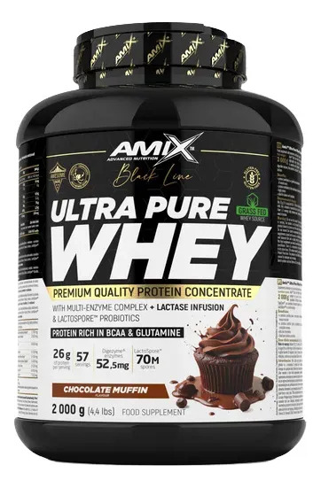 Amix Black Line Ultra Pure Whey 4.4 lb Proteína