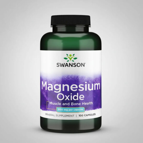 Swanson Magnesium Oxide 100 / 250 Caps