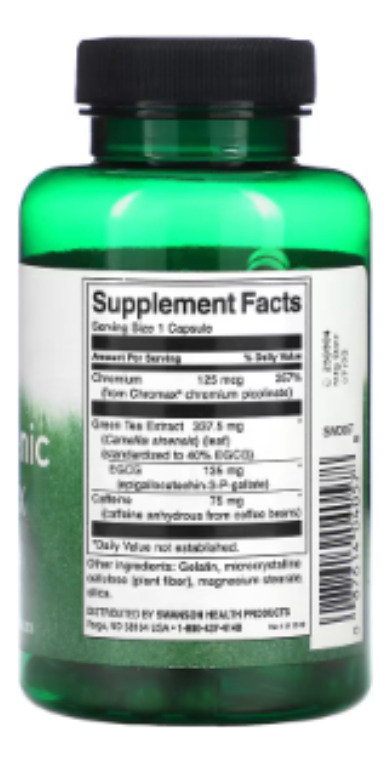 Swanson Thermogenic Complex Suplemento