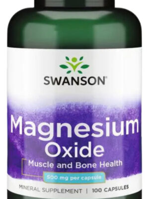 Swanson Magnesium Oxide 100 / 250 Caps