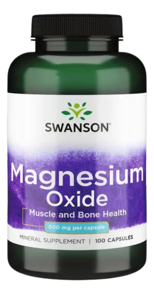 Swanson Magnesium Oxide 100 / 250 Caps