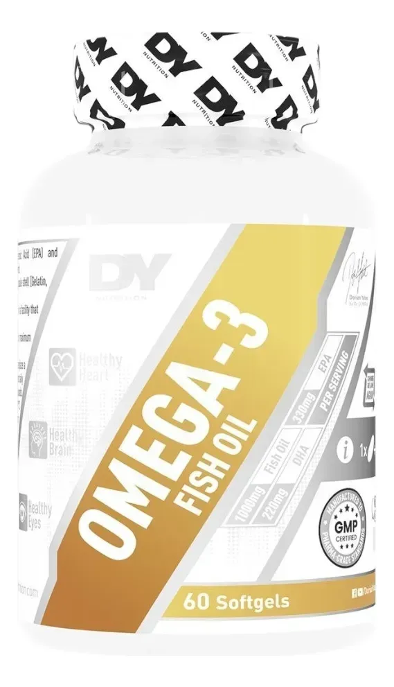 Dorian Yates Omega-3 Fish Oil Suplemento