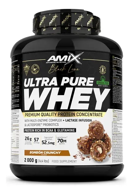 Amix Black Line Ultra Pure Whey 4.4 lb Proteína