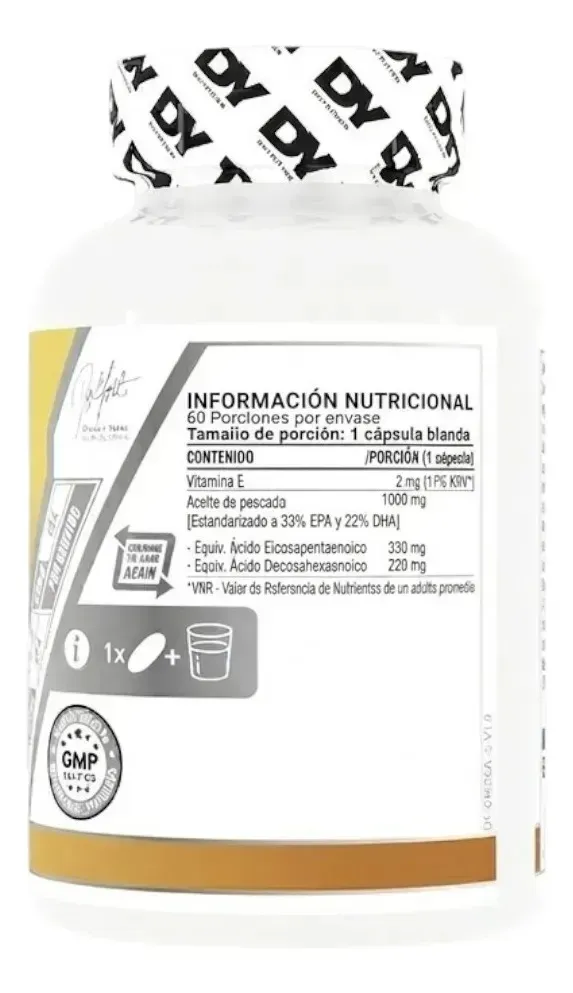 Dorian Yates Omega-3 Fish Oil Suplemento