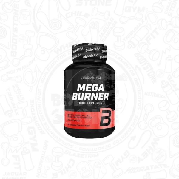 BioTechUSA Mega Burner Quemador de Grasa 90 Cápsulas